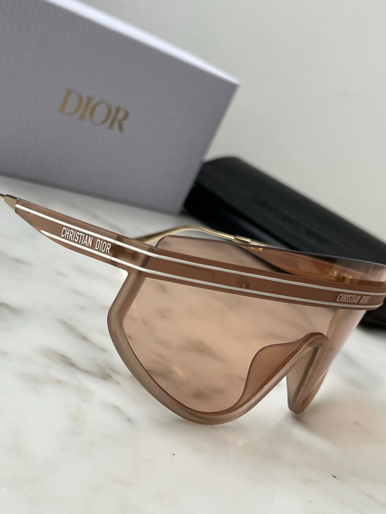 Dior DiorClub M2U Mask Sunglasses in Pink