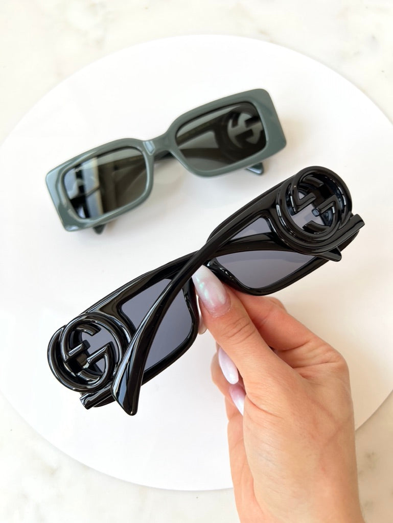 Gucci GG1325S Slim Sunglasses in Black