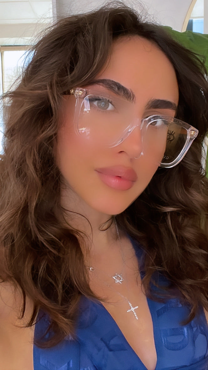 Gucci GG1319O Square Frames in Clear