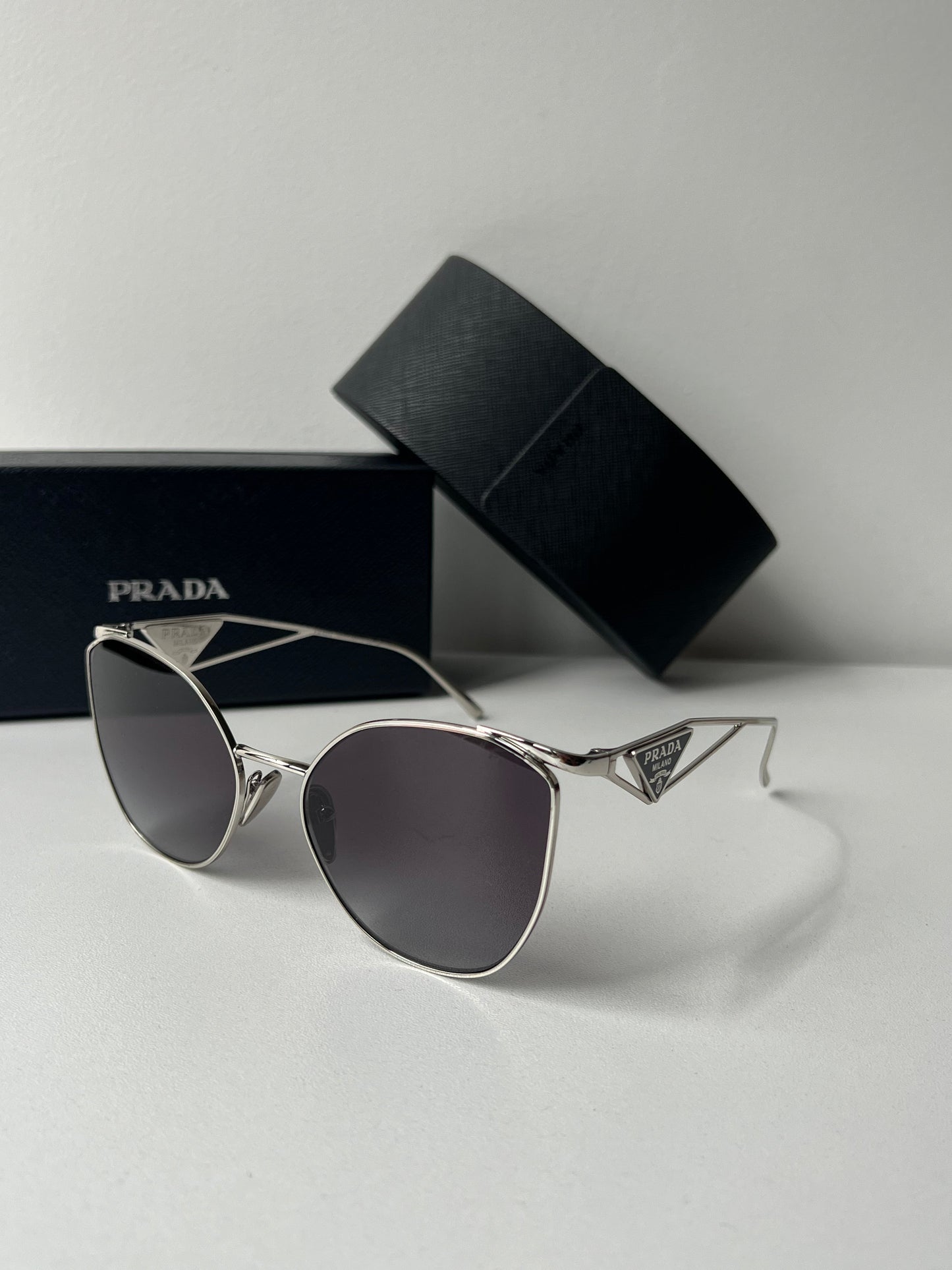 Prada PR50ZS Sunglasses in Silver