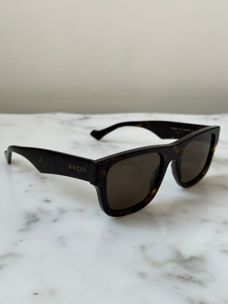 Gucci GG1427S Havana Brown Sunglasses