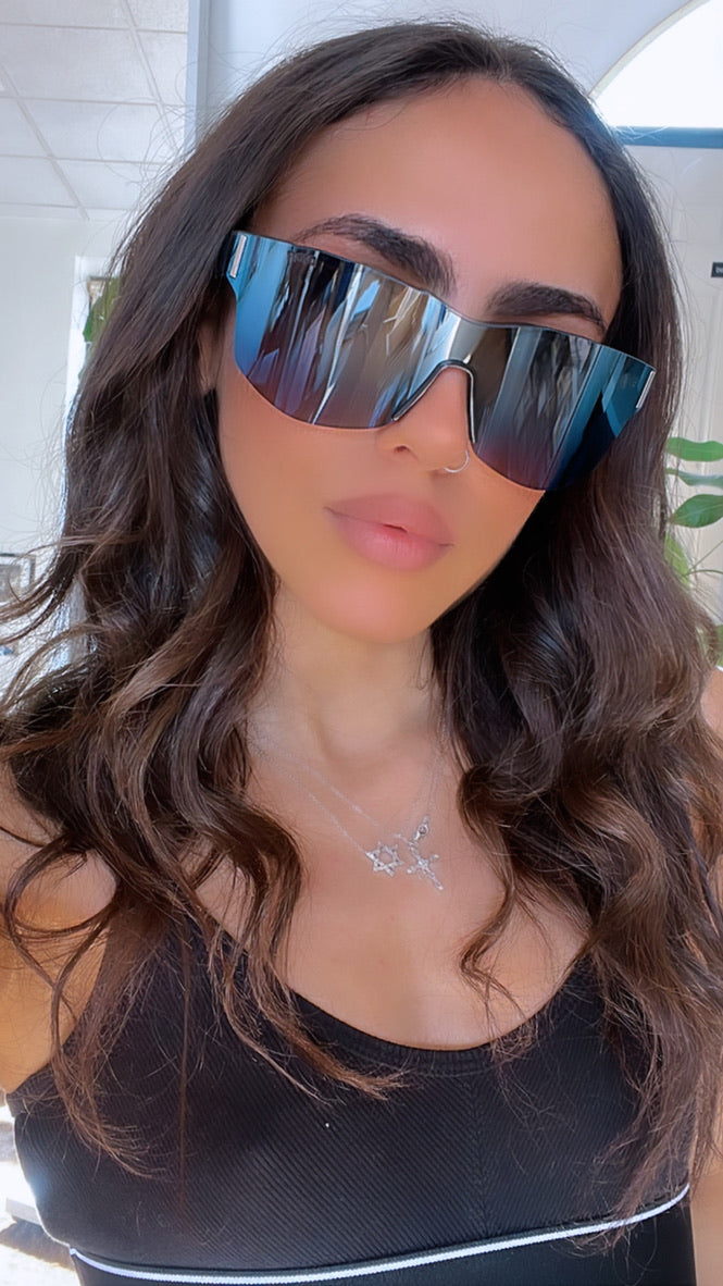 Dior Xtrem M2U Sunglasses in Blue Mirror