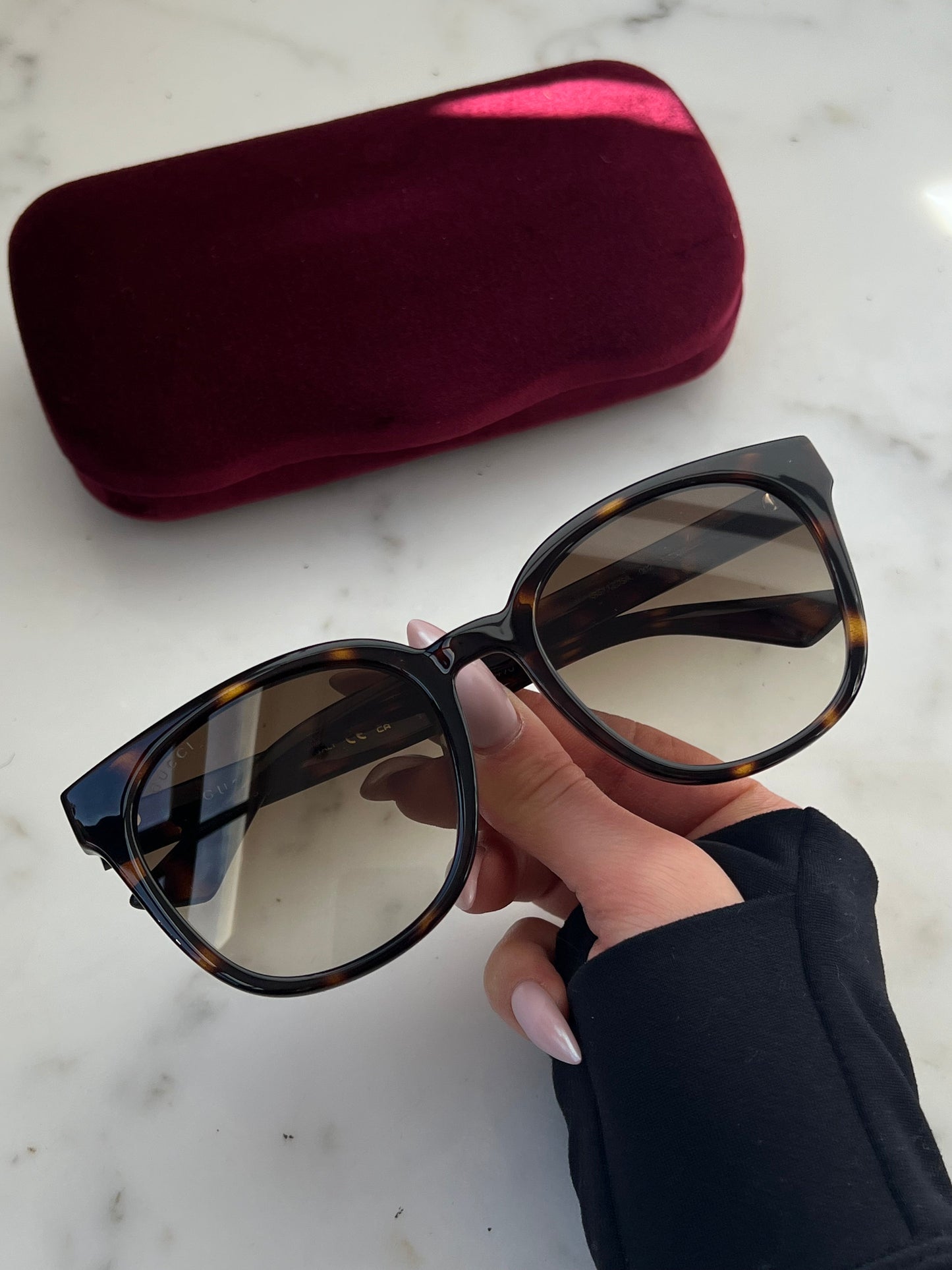 Gucci GG1122SA Classic Sunglasses in Brown