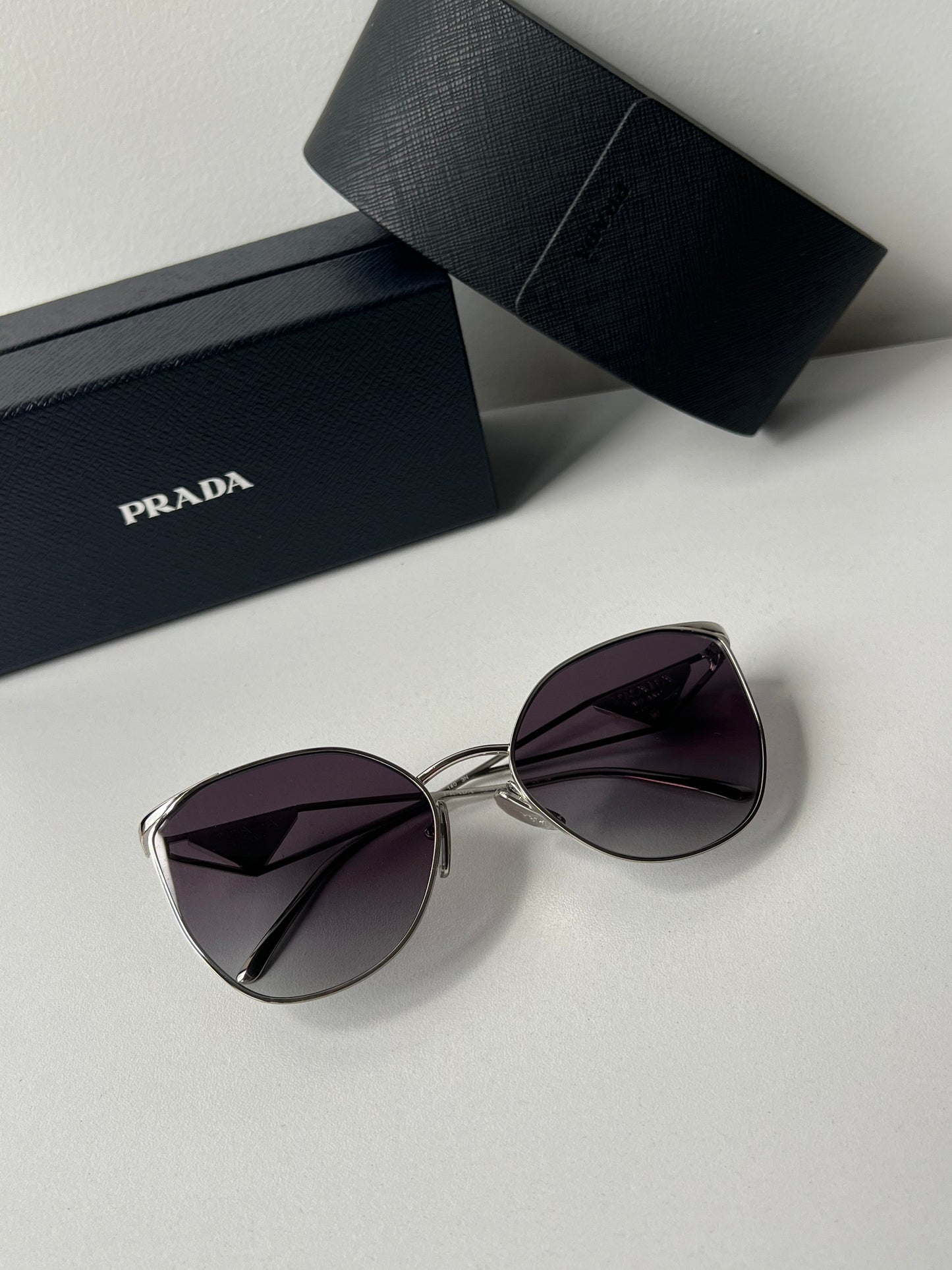 Prada PR50ZS Sunglasses in Silver