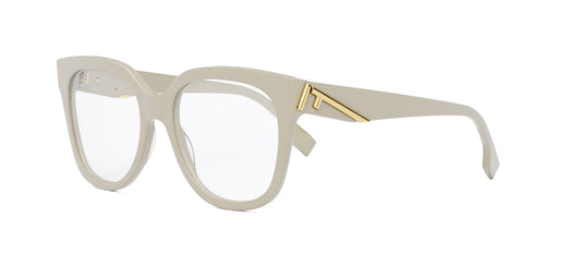 Fendi FE50064F Oversized Frames in Ivory