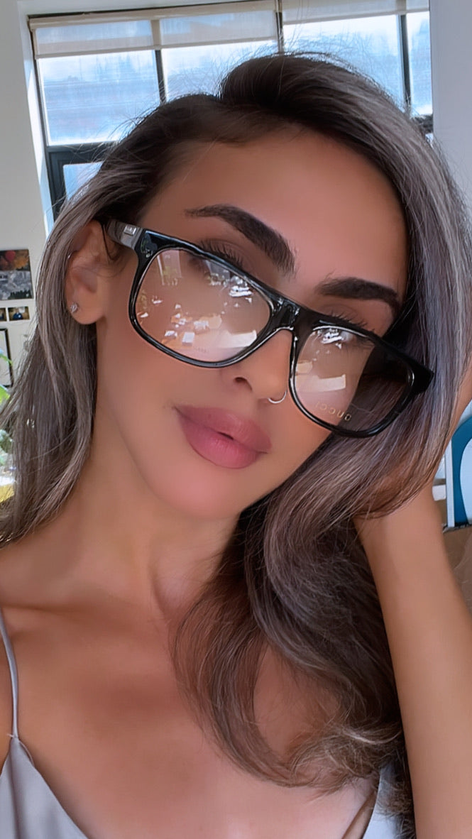 Gucci GG1117O Flat Top Frames in Black