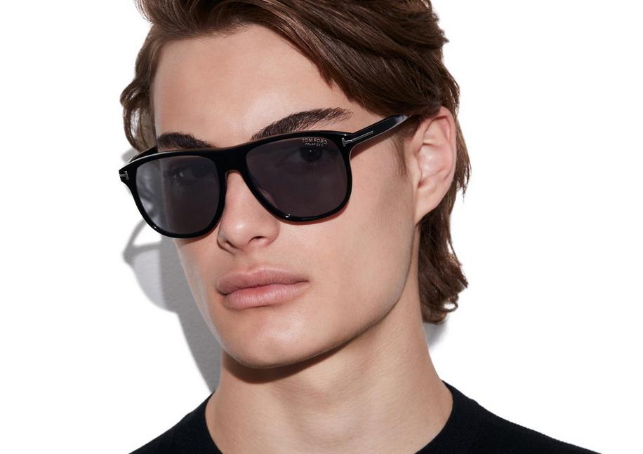 Tom Ford Joni FT0905-N Black Polarized Sunglasses