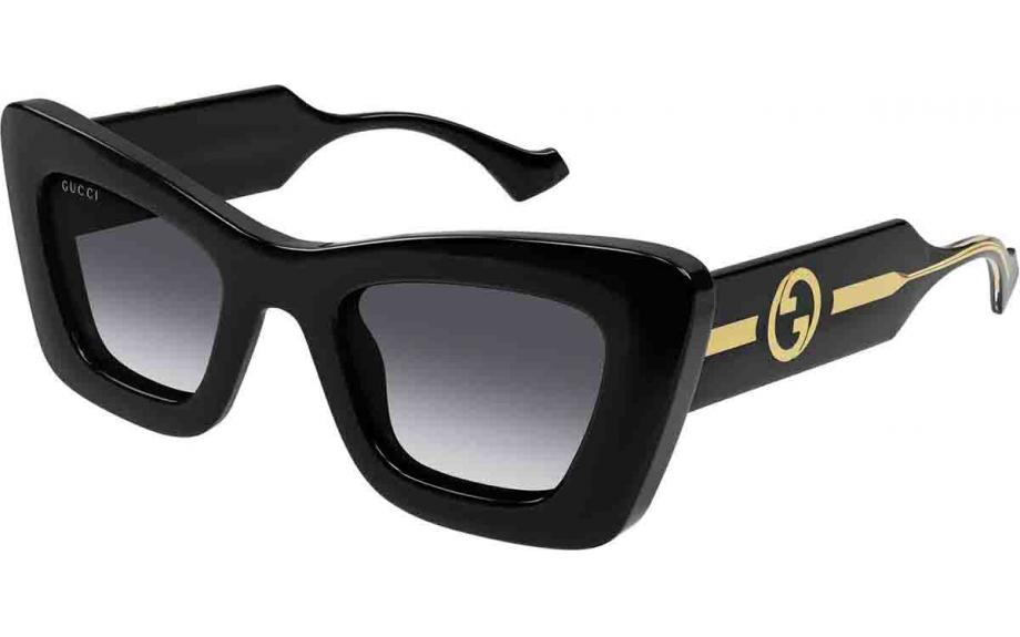 Gucci GG1552S Black Cat Eye Sunglasses