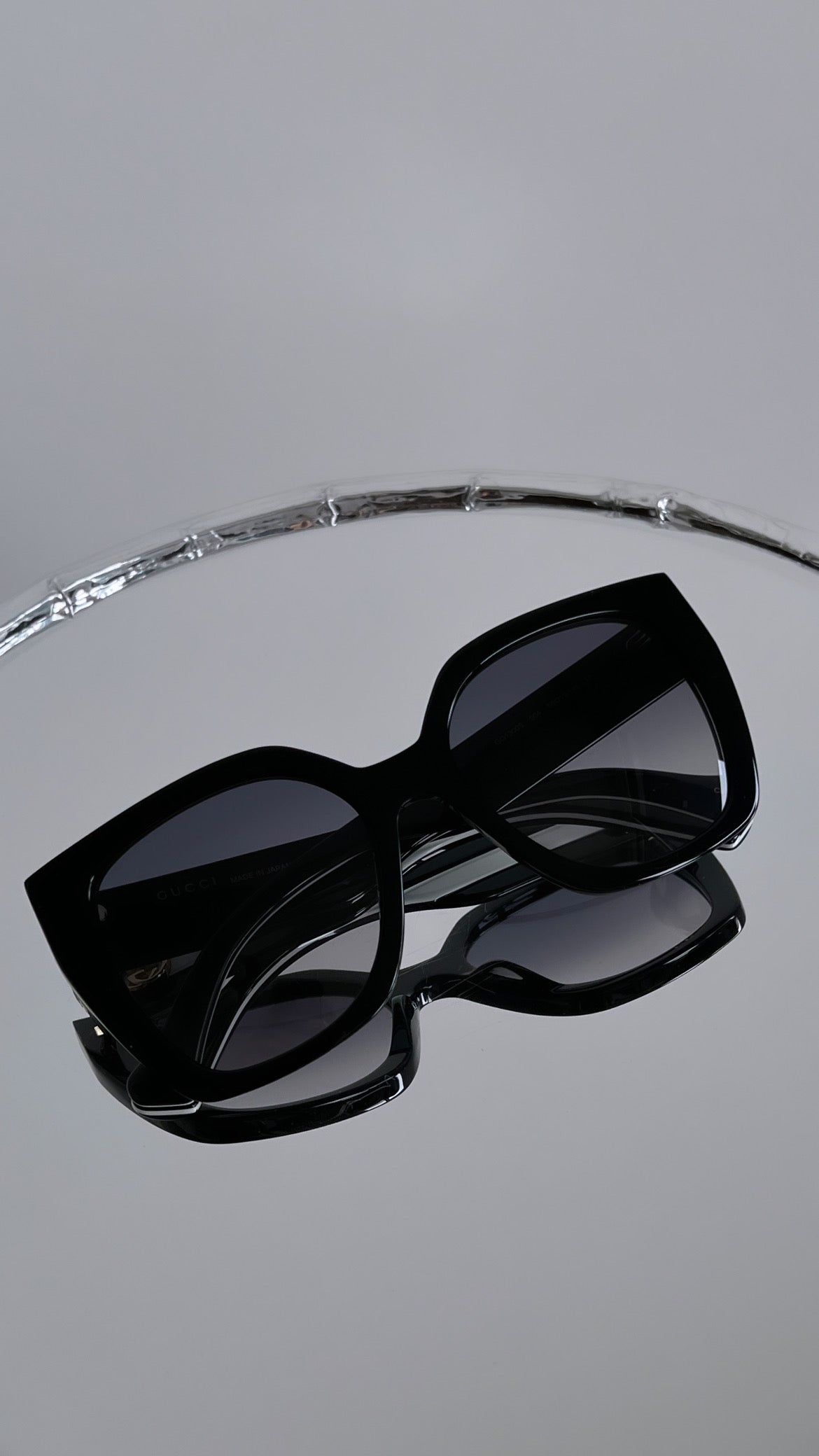 Gucci GG1300S Square Sunglasses in Black White