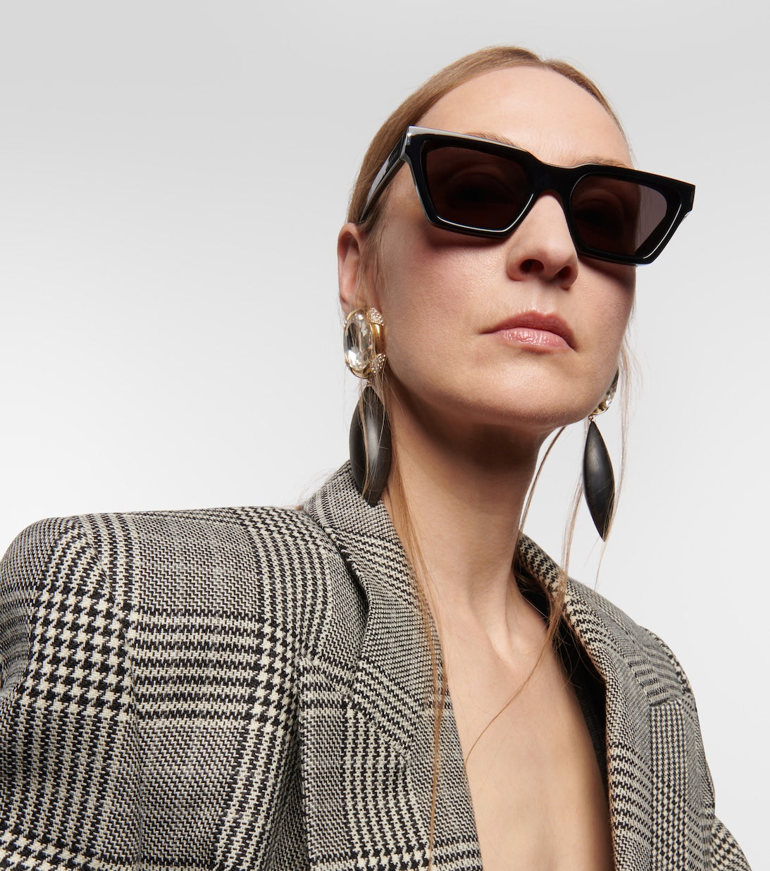 Saint Laurent SL633 Calista Sunglasses in Black