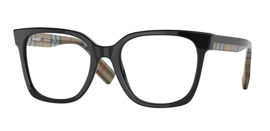 Burberry BE2347 Evelyn Black Checked Print Frames