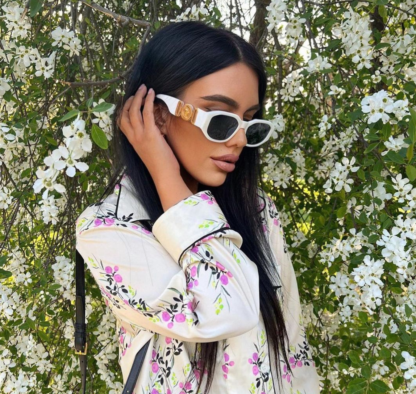 Versace VE4361 Biggie Sunglasses in White