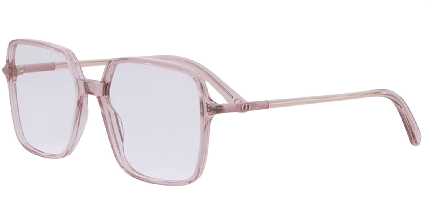 Dior Mini CD O S2I Square Frames in Pink