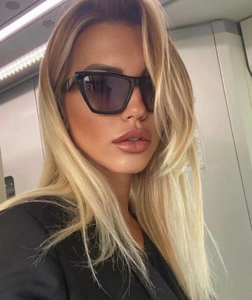 Saint Laurent SLM103 Cat Eye Sunglasses in Black