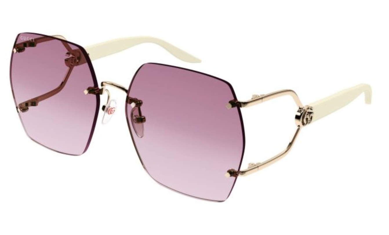 Gucci GG1562S Oversized Sunglasses in Pink