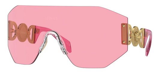 Versace VE2258 Shield Sunglasses in Pink