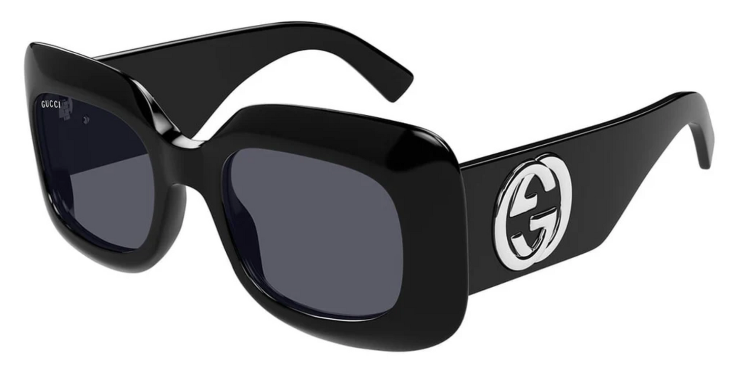 Gucci GG1695S Thick Rim Black Sunglasses