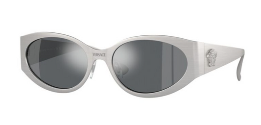 Versace VE2263 Metal Sunglasses in Silver