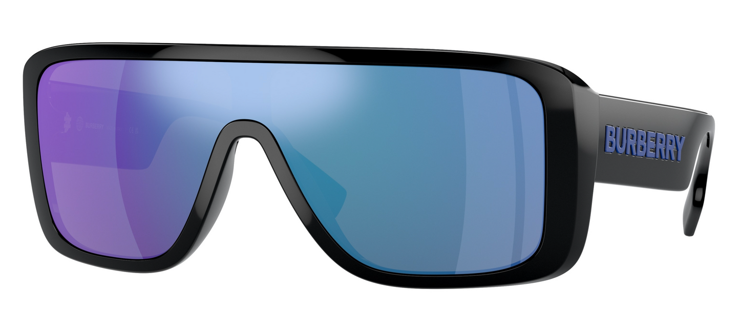 Burberry BE4401U Sunglasses in Black Blue