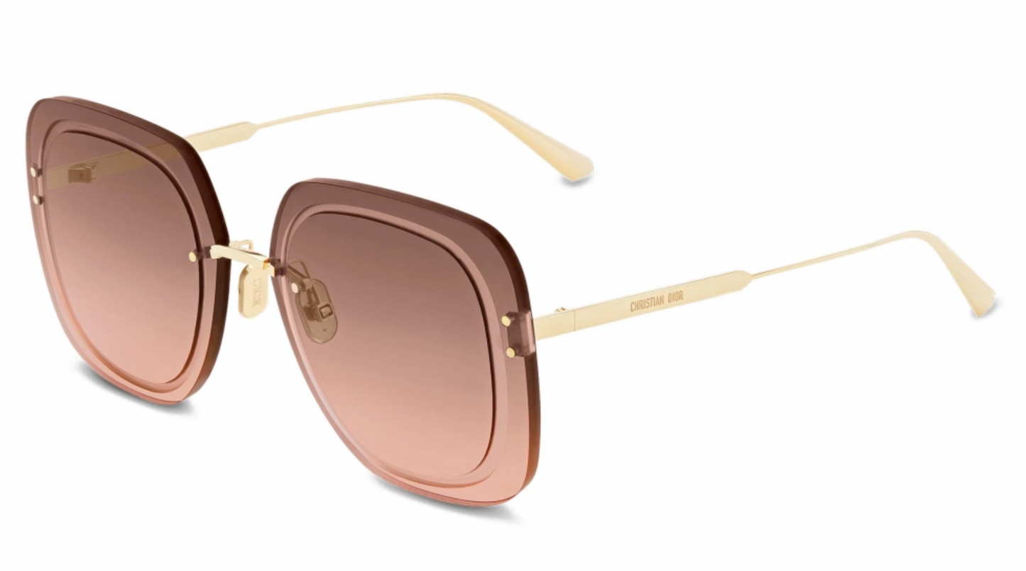 Dior UltraDior SU Oversized Square Sunglasses in Pink