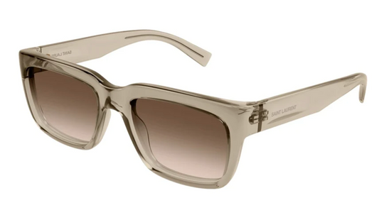 Saint Laurent SL615 Sunglasses in Beige