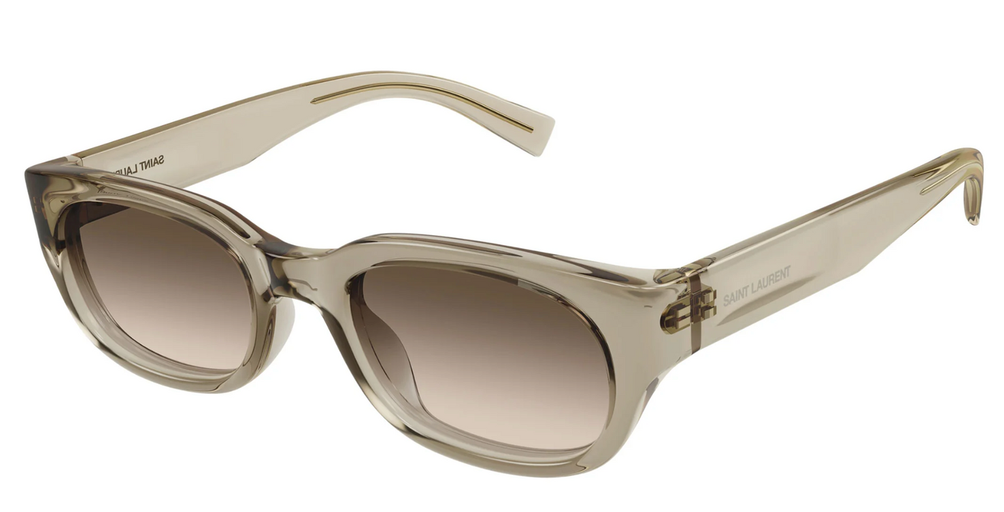 Saint Laurent SL642 Sunglasses in Beige