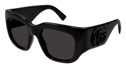 Gucci GG1545S Thick Rim Sunglasses in Black