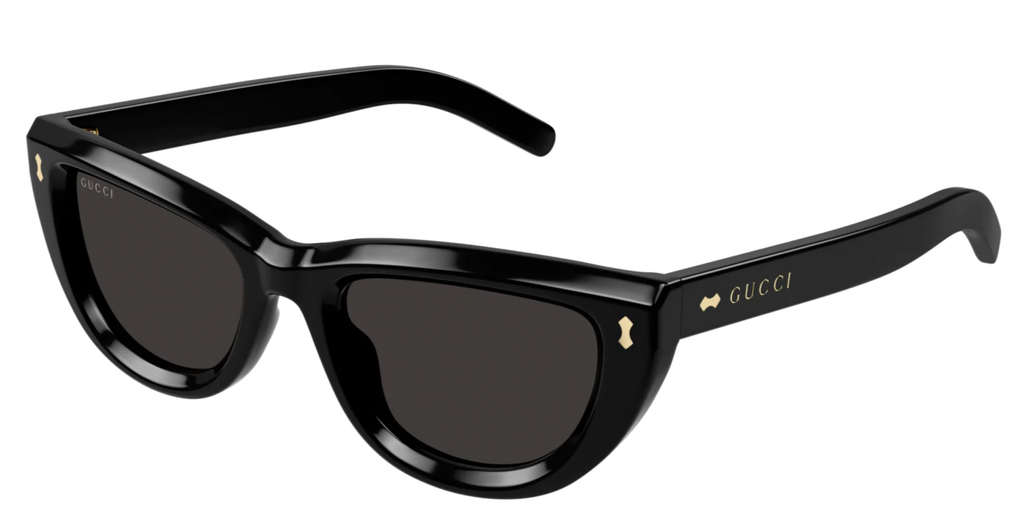 Gucci GG1521S Black Cat Eye Sunglasses