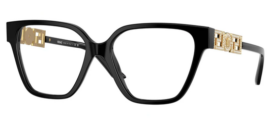 Versace VE3358-B Black Crystal Frames