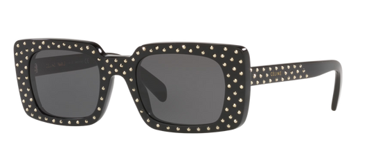 Celine CL4213IS Black Crystal Studded Sunglasses