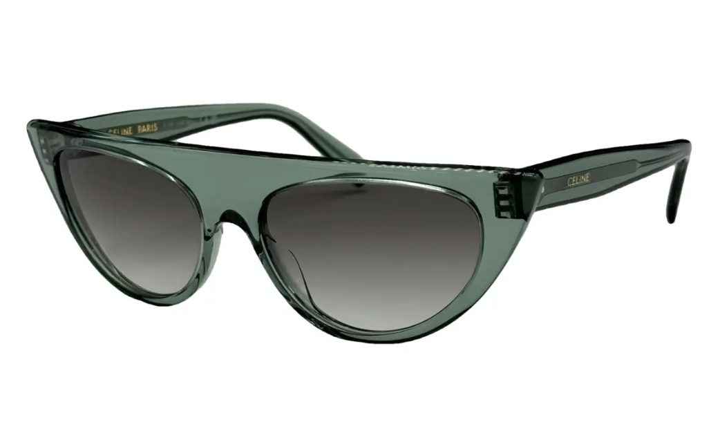 Celine CL40228I Bold Green Cat Eye Sunglasses