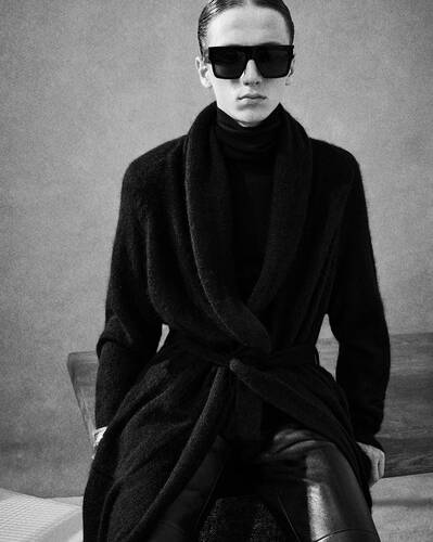 Saint Laurent SL628 Sunglasses in Black