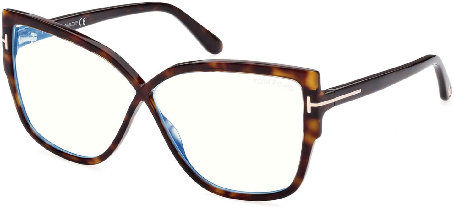 Tom Ford FT5828-B Brown Bluelight Frames