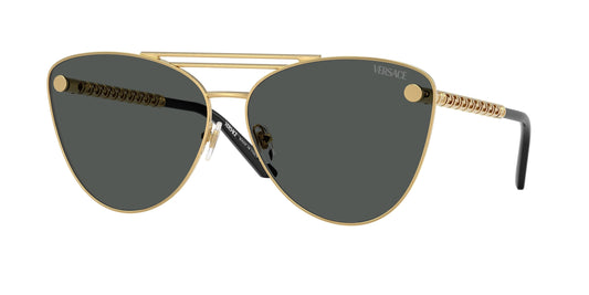 Versace VE2267 Gold Cat Eye Sunglasses