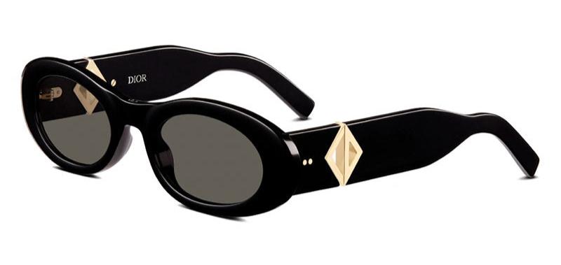 Dior CD Diamond R1I Cactus Jack Sunglasses in Black