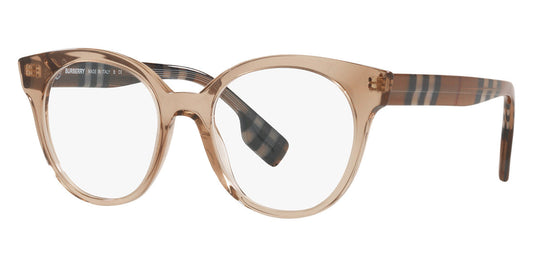 Burberry BE2356 Jacqueline Beige Transparent Checked Print Frames