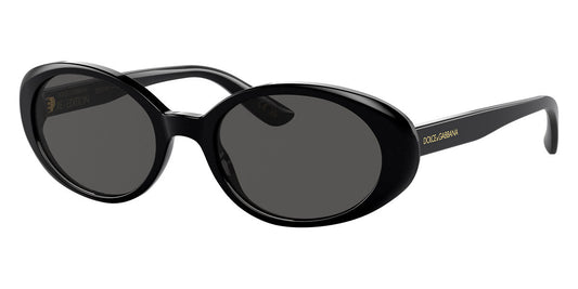 Dolce & Gabbana DG4443 Re-Edition Black Sunglasses