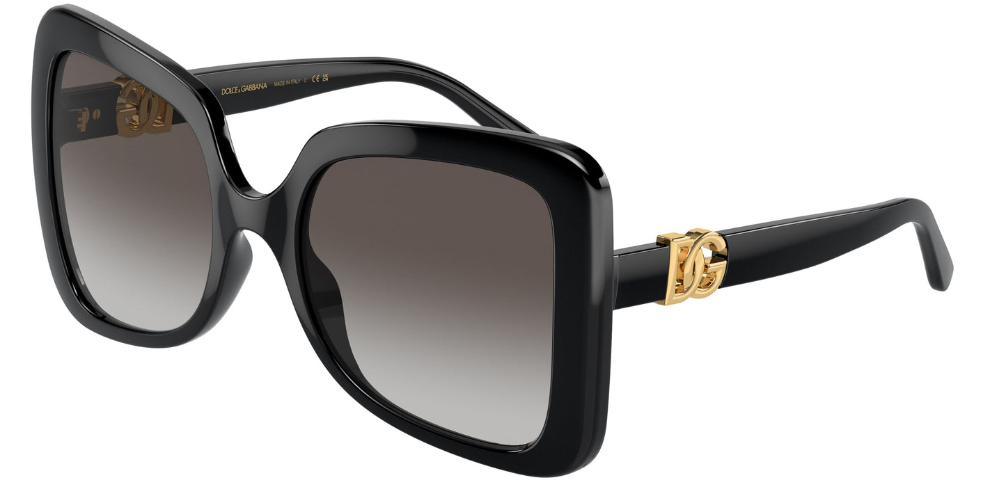 Dolce & Gabbana DG6193U Black Oversized Sunglasses