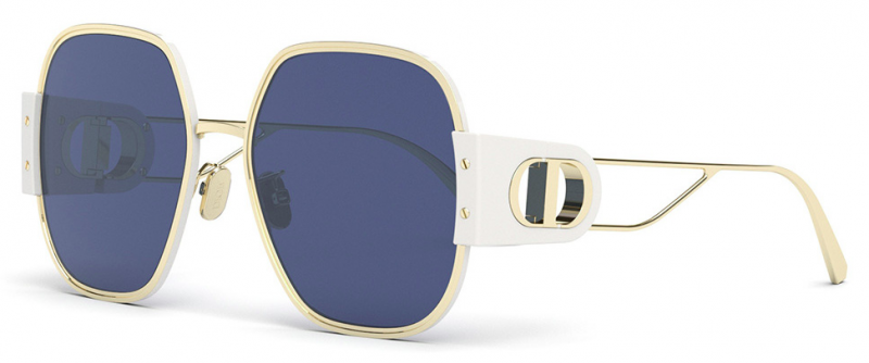Dior 30Montaigne S5U Sunglasses in White