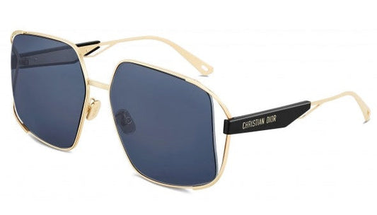 Dior ArchiDior S1U Oversized Sunglasses in Gold
