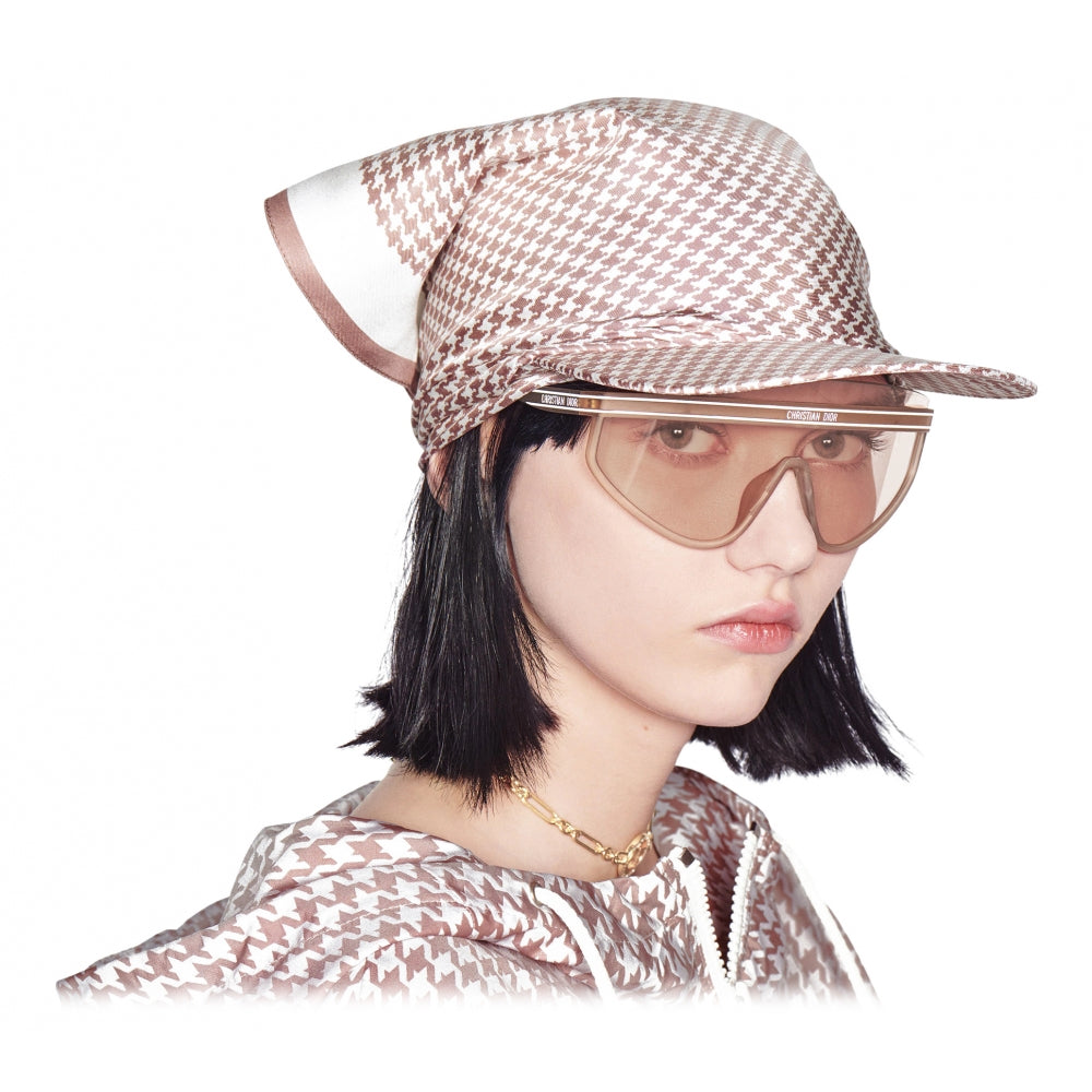 Dior DiorClub M2U Mask Sunglasses in Pink