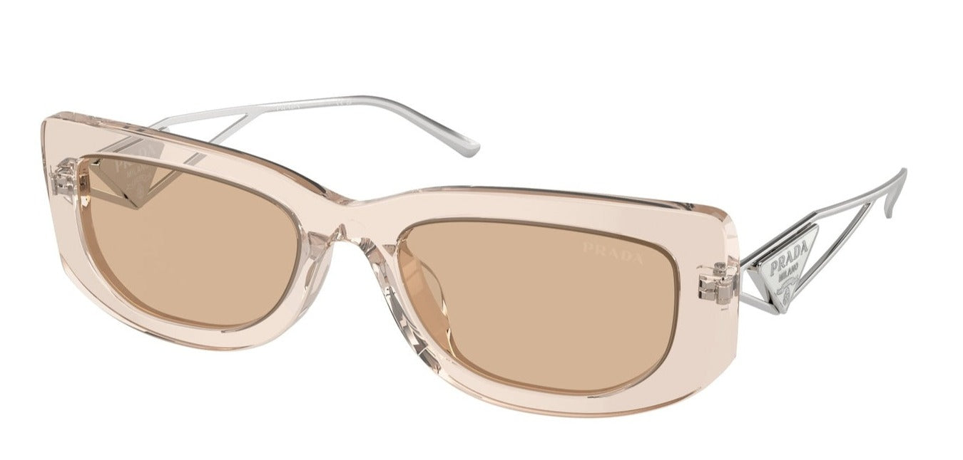 Prada PR14YS Slim Sunglasses in Champagne Beige