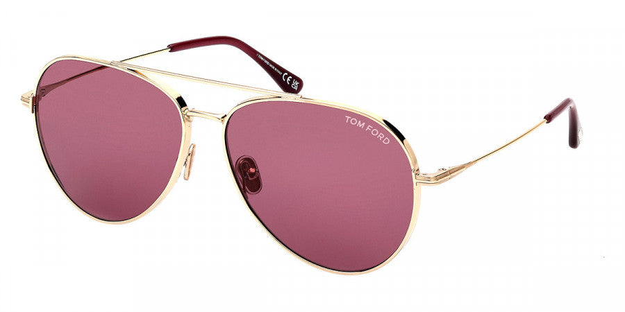 Tom Ford Dashel FT0996 Aviator Sunglasses in Pink