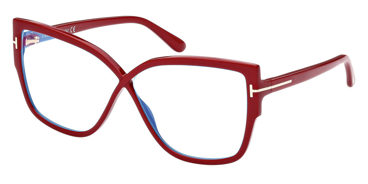 Tom Ford FT5828-B Burgundy Bluelight Frames