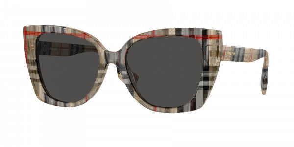 Burberry BE4393 Meryl Sunglasses in Brown Check