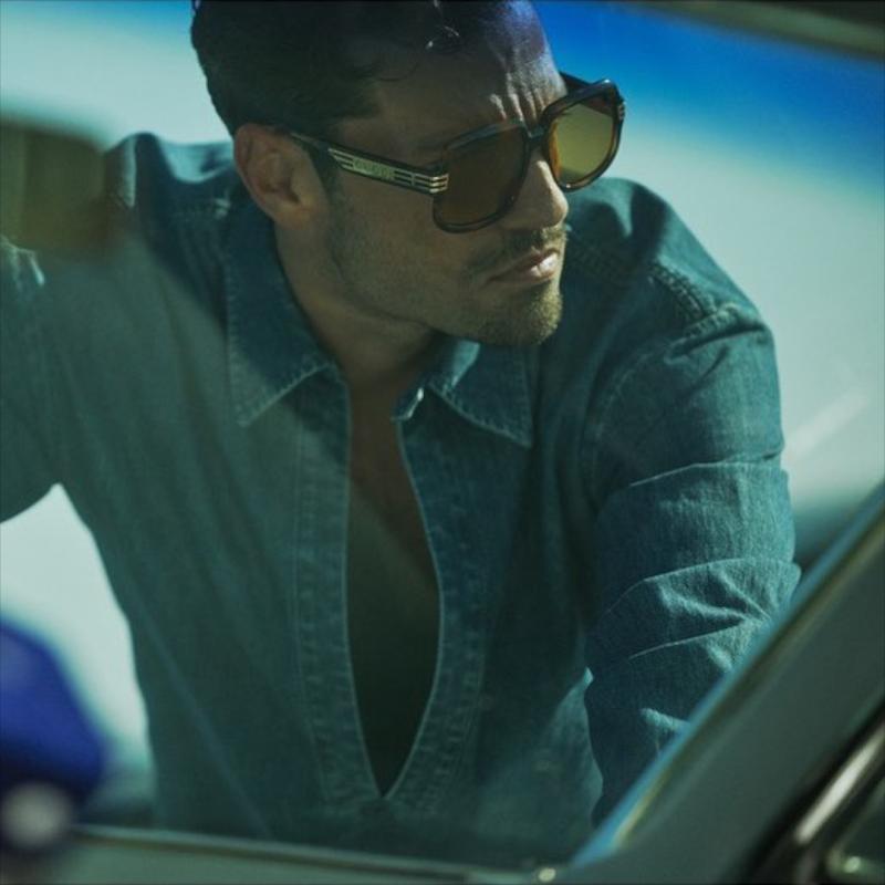 Gucci GG0979S Unisex Square Sunglasses in Brown