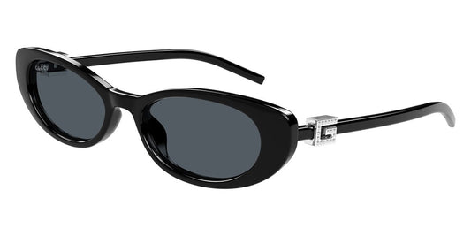 Gucci GG1680S Black Oval Crystal Sunglasses