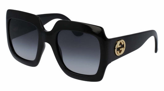 Gucci GG0053SN Oversized Square Sunglasses in Black
