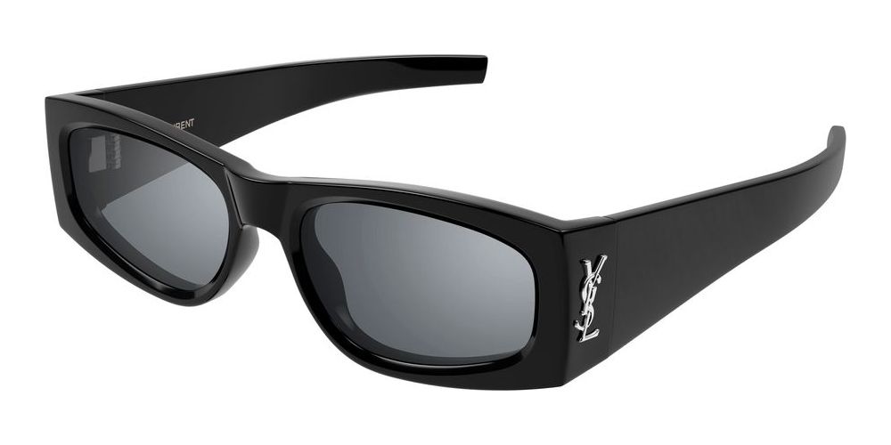 Saint Laurent SLM140/F Sunglasses in Black Silver