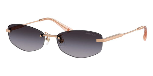 Jimmy Choo JC4013D Rimless Grey Sunglasses